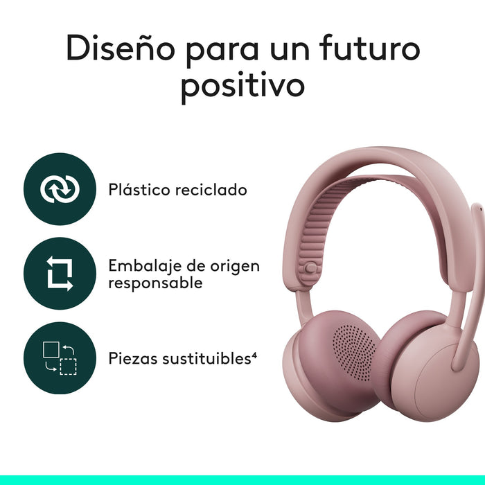 EAN 5099206131095 - Logitech Zone Wireless 2 ES Inalámbrico y alámbrico Diadema Llamadas/Música USB Tipo C imagen 11