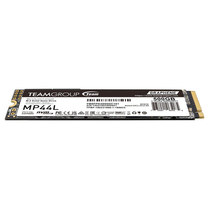EAN 0765441062054 - Team Group MP44L TM8FPK500G0C101 unidad de estado sólido 500 GB M.2 PCI Express 4.0 NVMe SLC imagen 4