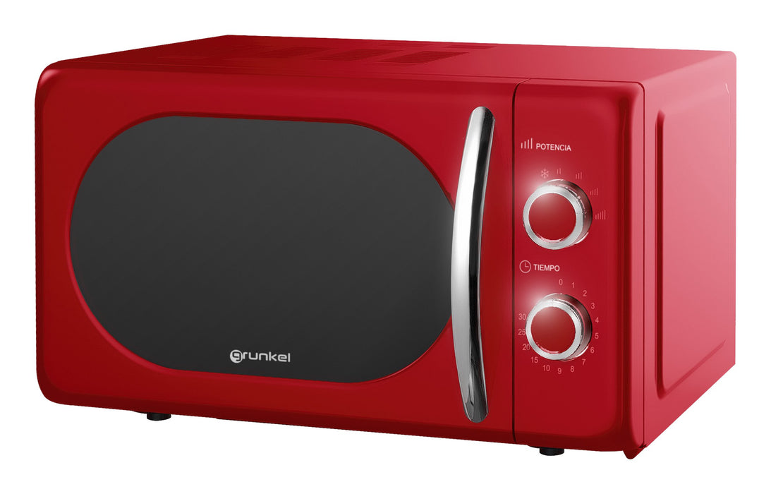EAN 8426156016825 - Grunkel MW-20ROJO microondas Rojo Solo microondas Encimera 20 L 700 W imagen 1
