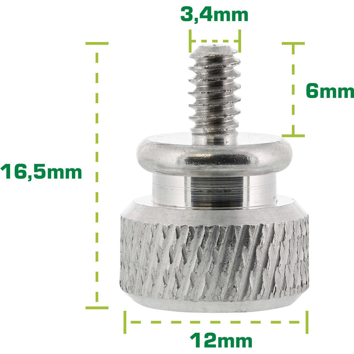 EAN 4043718033041 - InLine 77770 kit de montaje Plata Metal imagen 2