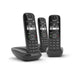 EAN 4250366854663 - Gigaset AS690 Trio Teléfono DECT/analógico Negro imagen 1