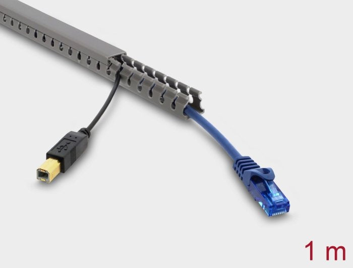 EAN 4043619220250 - DeLOCK 22025 organizador de cables Universal Panel guíacables Gris 1 pieza(s) imagen 1