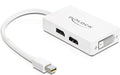 EAN 4043619626304 - DeLOCK 0.16m DisplayPort/VGA + HDMI + DVI 0,16 m Mini DisplayPort VGA (D-Sub)+ HDMI + DVI Blanco imagen 1