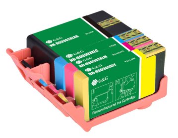 EAN 6942383156452 - G&G NH-R00903XLBKCMY-B1-Reman-Eu cartucho de tinta 4 pieza(s) Compatible Negro, Cian, Magenta, Amarillo imagen 1