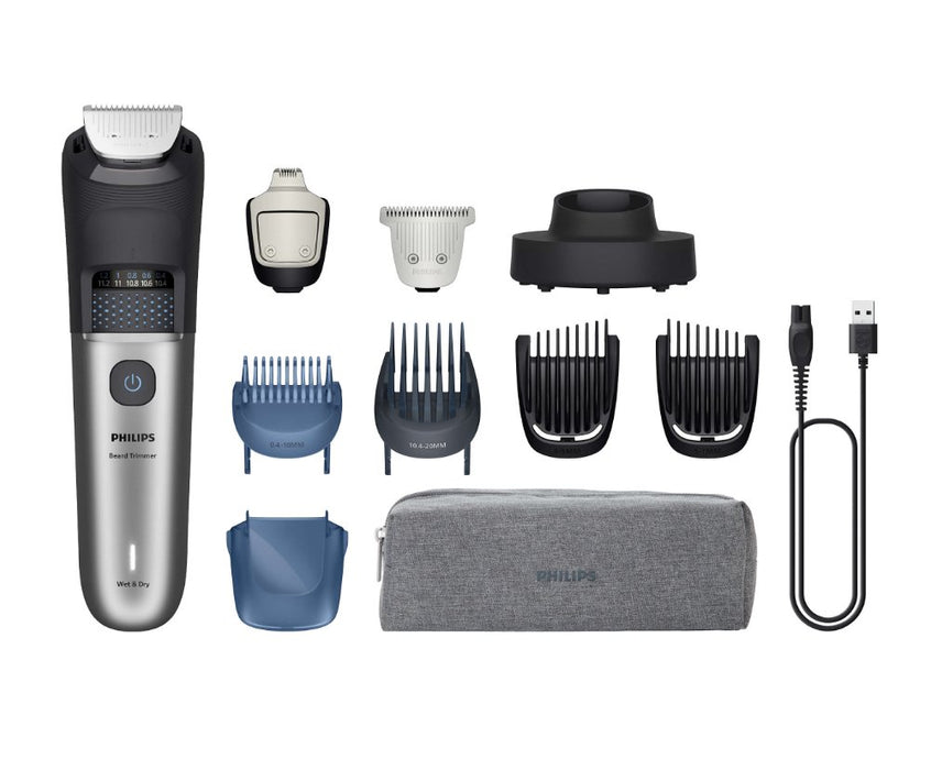 EAN 8720689029421 - Philips BT7670/15 depiladora para la barba Batería 40 2 cm Mojado y seco Negro, Acero imagen 1