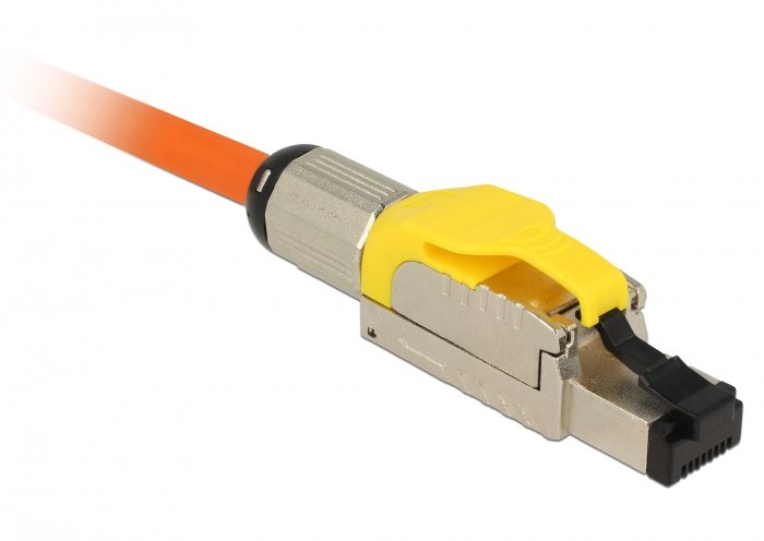 EAN 4043619862870 - DeLOCK 86287 conector RJ-45 Plata, Amarillo imagen 3