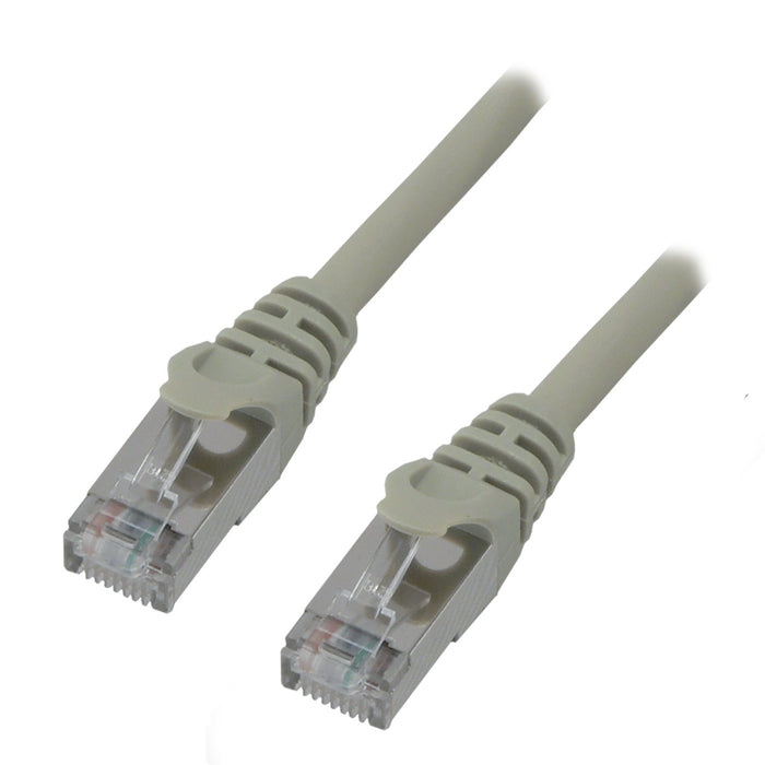EAN 3700224766757 - MCL IC5K99A006ASH05 cable de red Gris 0,5 m Cat6a S/FTP (S-STP) Alrededor imagen 1