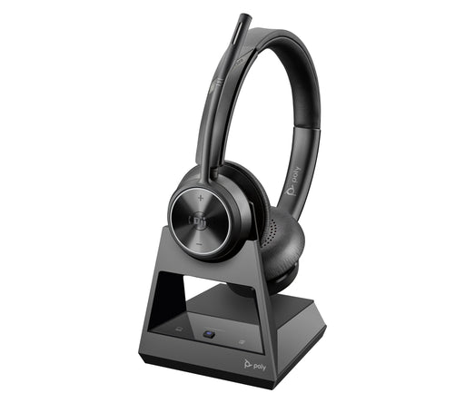 EAN 0196548585816 - HP Poly Savi 7320-M Office Stereo DECT 1880-1900 MHz Headset Inalámbrico Diadema Llamadas/Música Bluetoot imagen 2