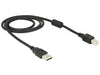 EAN 4043619835669 - DeLOCK 83566 cable USB USB 2.0 1 m USB A USB B 0,48 Gbit/s Negro imagen 2