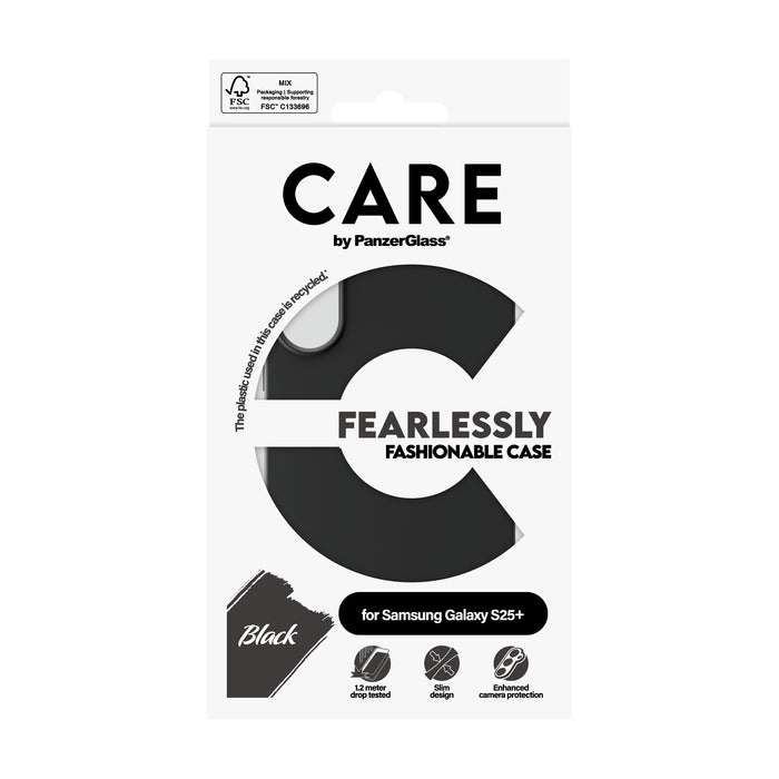 EAN 5715685016240 - PanzerGlass CARE™ by ® Case Black Samsung Galaxy S25+ funda para teléfono móvil Negro imagen 3
