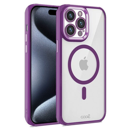 EAN 8434847074160 - COOL Accesorios COOL funda para teléfono móvil 15,5 cm (6.1") Transparente, Violeta imagen 1