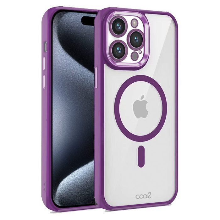 EAN 8434847074160 - COOL Accesorios COOL funda para teléfono móvil 15,5 cm (6.1") Transparente, Violeta imagen 1