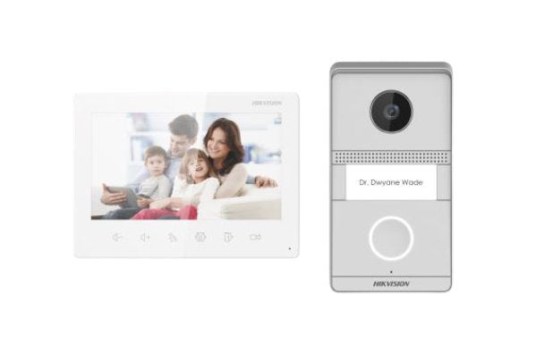 EAN 6941264079163 - Hikvision DS-KIS101-P/SURFACE sistema de intercomunicación de video 2 MP 17,8 cm (7") Plata, Blanco imagen 1