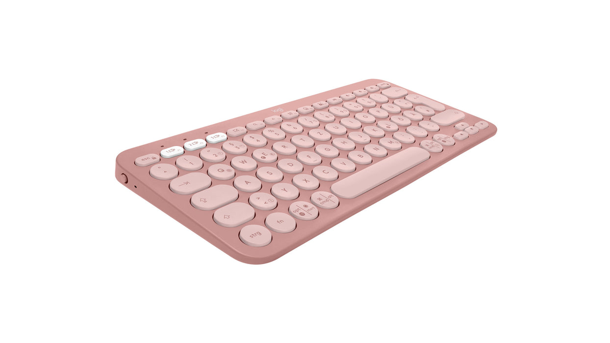 EAN 5099206110533 - Logitech Pebble Keys 2 K380s teclado Universal Bluetooth QWERTZ Alemán Rosa imagen 5