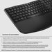EAN 0197498231266 - HP 680 Comfort Dual-Mode Keyboard teclado Hogar RF Wireless + Bluetooth Negro imagen 7