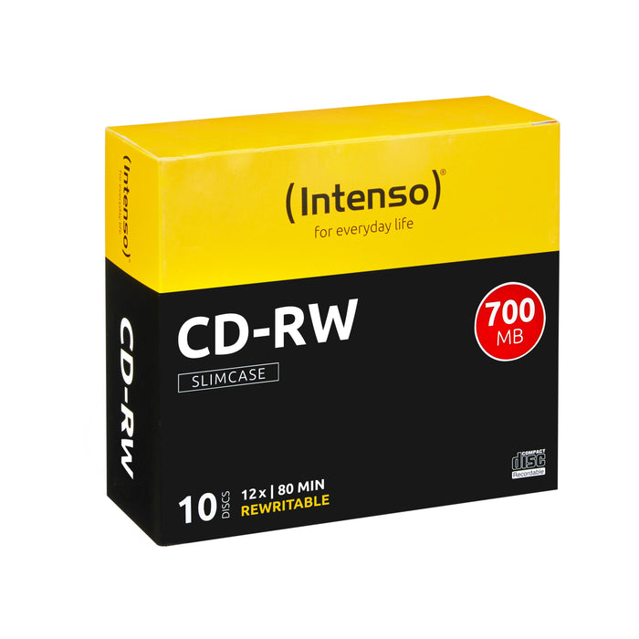 EAN 4034303005376 - Intenso CD-RW 700MB / 80min, 12x 10 pieza(s) imagen 1