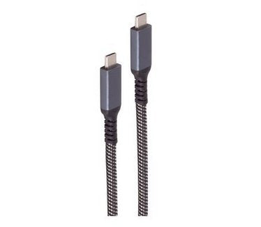 EAN 4017538148995 - shiverpeaks BS14-75004 cable USB USB 3.2 Gen 2 (3.1 Gen 2) 1 m USB C 10 Gbit/s 100 W Negro, Blanco imagen 1