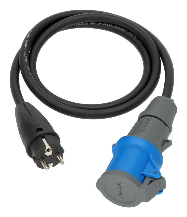 EAN 4007123701186 - Brennenstuhl 1133910025 adaptador de enchufe eléctrico Negro, Azul, Gris imagen 1