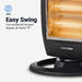 EAN 8436589072121 - Universal Blue UCH91000-21 calefactor eléctrico Interior Negro 1200 W Calefactor eléctrico halógeno imagen 5
