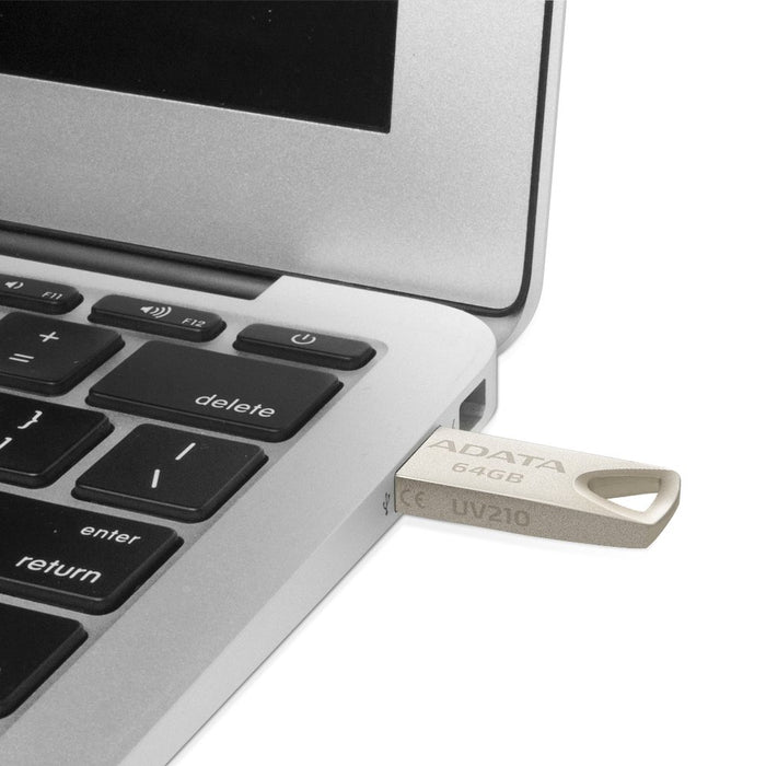 EAN 4712366965850 - ADATA AUV210-64G-RGD unidad flash USB 64 GB USB tipo A 2.0 Beige imagen 8