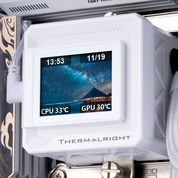 EAN 814256020510 - Thermalright Frozen Warframe 360 Procesador Sistema de refrigeración líquida todo en uno 12 cm Blanco 1 pi imagen 6