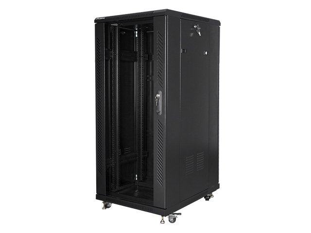 EAN 5901969414936 - Lanberg FF01-6827-12B armario rack 27U Rack o bastidor independiente Negro imagen 1