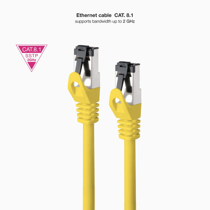 EAN 8433281016033 - Nanocable 10.20.2002-Y cable de red Cat8.1 S/FTP (S-STP) imagen 2