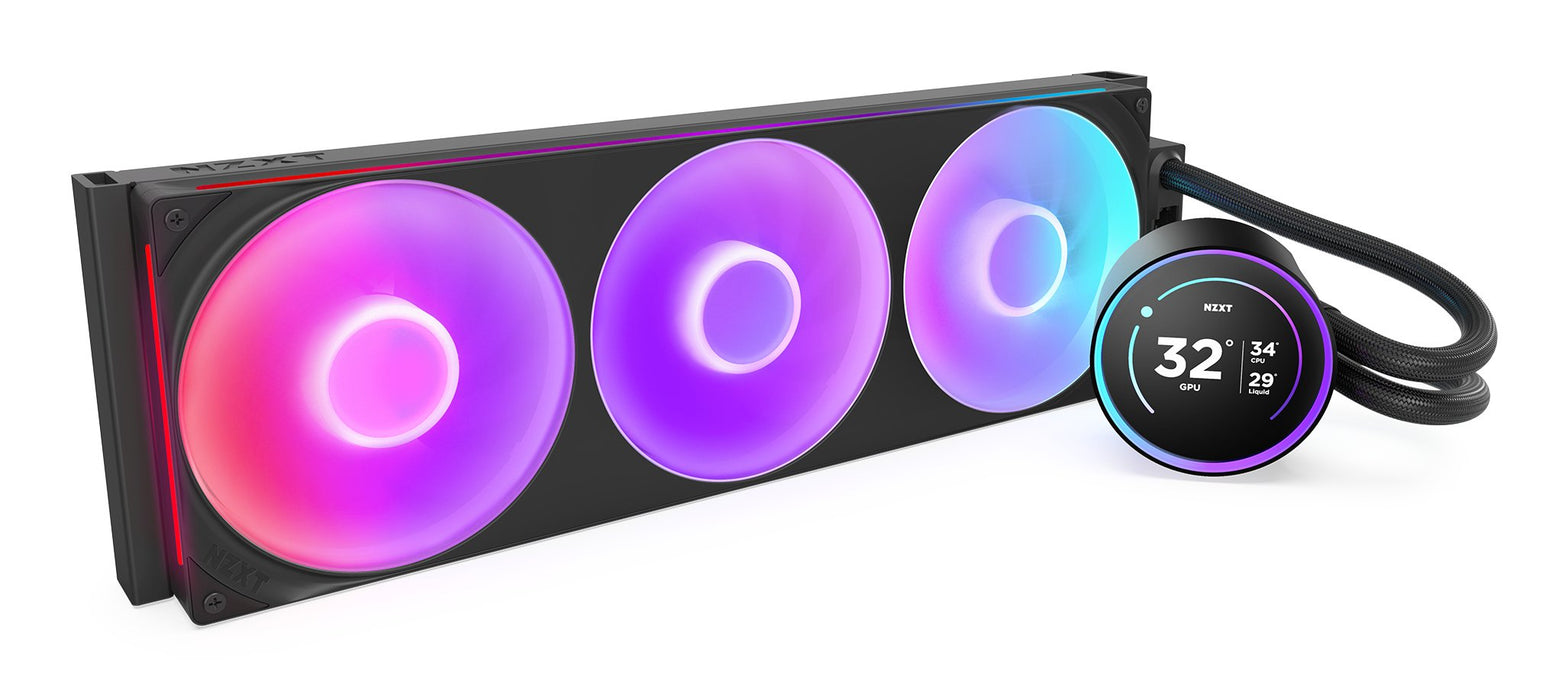 EAN 5056547204208 - NZXT Kraken Elite 420 RGB Procesador Sistema de refrigeración líquida todo en uno 14 cm Negro 1 pieza(s) imagen 4