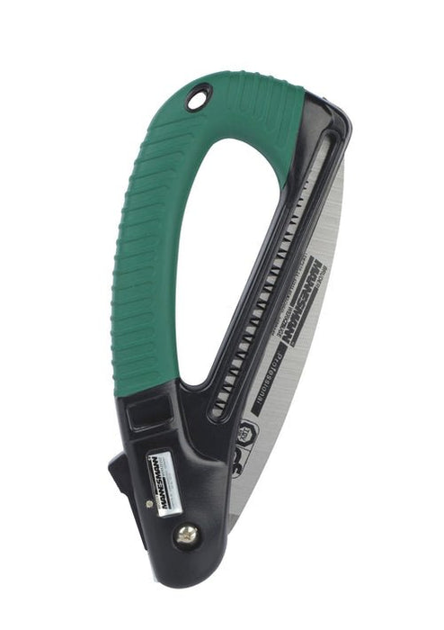 EAN 4003315708124 - BRÜDER MANNESMANN M30110 sierra Serrucho plegable de corte por tracción 18 cm Negro, Verde, Acero imagen 2