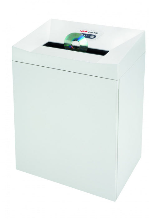 EAN 4026631054300 - HSM Pure 530 triturador de papel Corte en partículas 55 dB 30 cm Blanco imagen 4