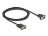 EAN 4043619878383 - DeLOCK 87838 cable de serie Negro DB-9 imagen 1