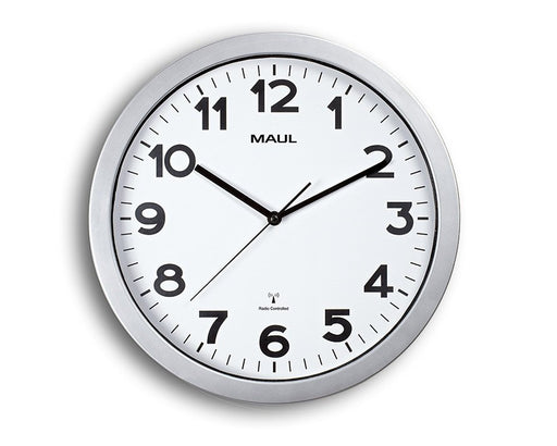 EAN 4002390065696 - MAUL 9053595 reloj de mesa o pared Reloj de cuarzo Círculo Plata, Blanco imagen 1