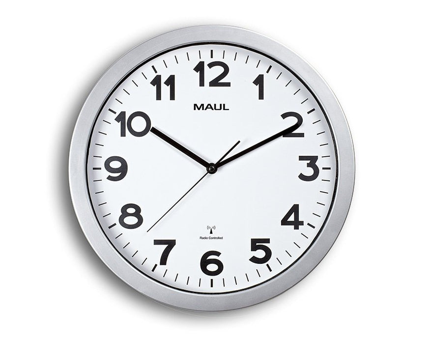 EAN 4002390065696 - MAUL 9053595 reloj de mesa o pared Reloj de cuarzo Círculo Plata, Blanco imagen 1