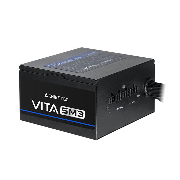 EAN 0753263079244 - Chieftec Vita BPX-650-C unidad de fuente de alimentación 650 W 20+4 pin ATX ATX Negro imagen 5