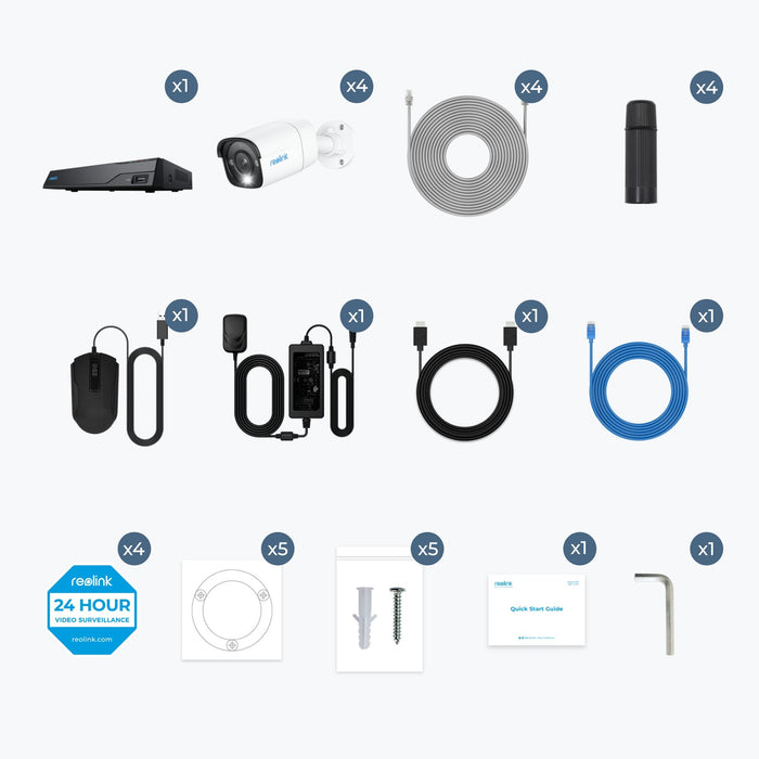 EAN 6975253983322 - Reolink NVS8-8MB4 kit de videovigilancia Alámbrico 8 canales imagen 4