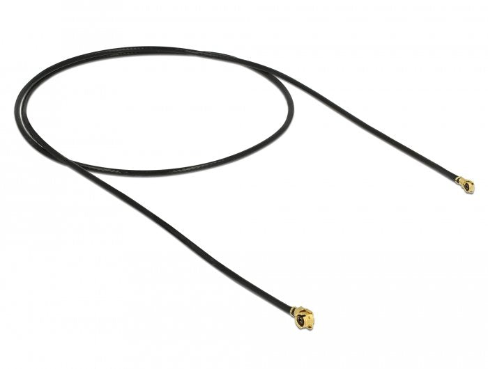 EAN 4043619896509 - DeLOCK 89650 cable coaxial 1.13 0,4 m MHF (I-PEX) MHF IV/ HSC MXHP32 Negro, Oro imagen 2