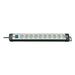 EAN 4007123624461 - Brennenstuhl 1951500100 base múltiple 3 m 10 salidas AC Interior Negro, Verde claro imagen 8