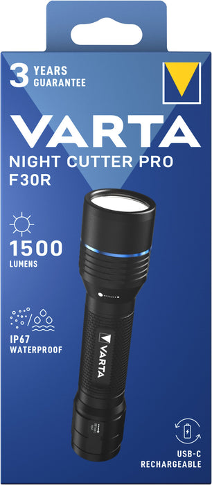 EAN 4008496082322 - Varta Night Cutter Pro F30R Negro Linterna de mano LED imagen 2