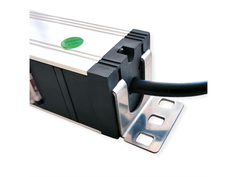 EAN 7630049628984 - VALUE 19.99.1637 unidad de distribución de energía (PDU) 7 salidas AC 1U Aluminio, Negro imagen 11