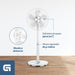EAN 8426156012889 - Grunkel FAN-14SILENCE ventilador Blanco imagen 8