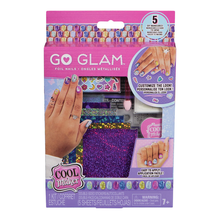 EAN 0681147046719 - Cool Maker Go Glam Foil Nails imagen 1