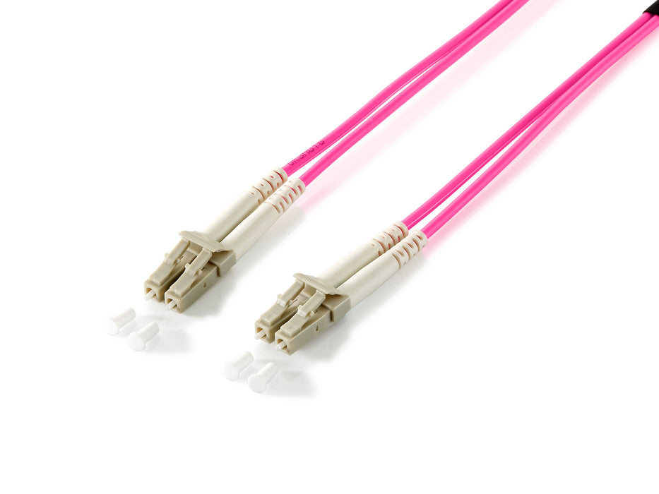EAN 4015867178867 - Equip 255518 Cable de fibra óptica e InfiniBand 20 m LC Beige, Violeta imagen 1