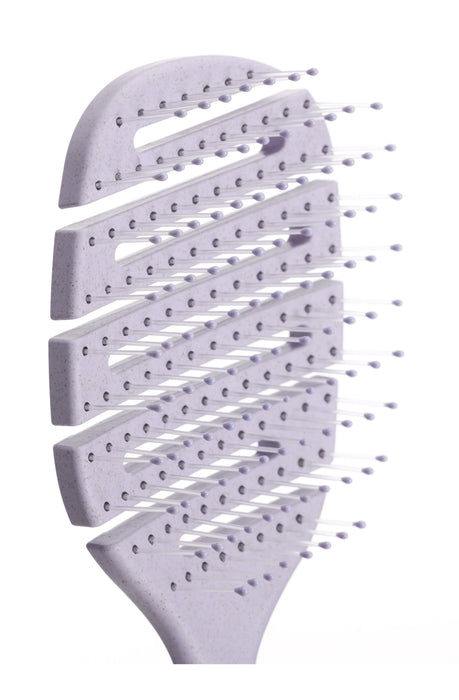 EAN 8021735216780 - Muitomas HAIRBRUSHLVL cepillo para el cabello y peine Adulto Cepillo paleta para el pelo Violeta 1 pieza( imagen 2