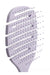 EAN 8021735216780 - Muitomas HAIRBRUSHLVL cepillo para el cabello y peine Adulto Cepillo paleta para el pelo Violeta 1 pieza( imagen 2