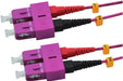 EAN 4046725400172 - Red 2716-10-0006 Cable de fibra óptica e InfiniBand 1 m SC Púrpura imagen 1