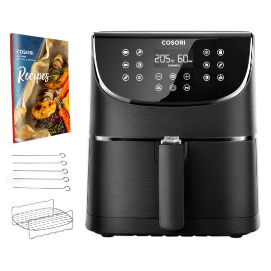 EAN 0810043370073 - Cosori CP158-AF-RXB freidora Sencillo 5,5 L Independiente 1700 W Freidora de aire caliente Negro imagen 1