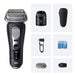 EAN 8006530490429 - Braun Series 9 Pro+ 9660CCPS Máquina de afeitar de láminas Recortadora Negro, Plata imagen 2