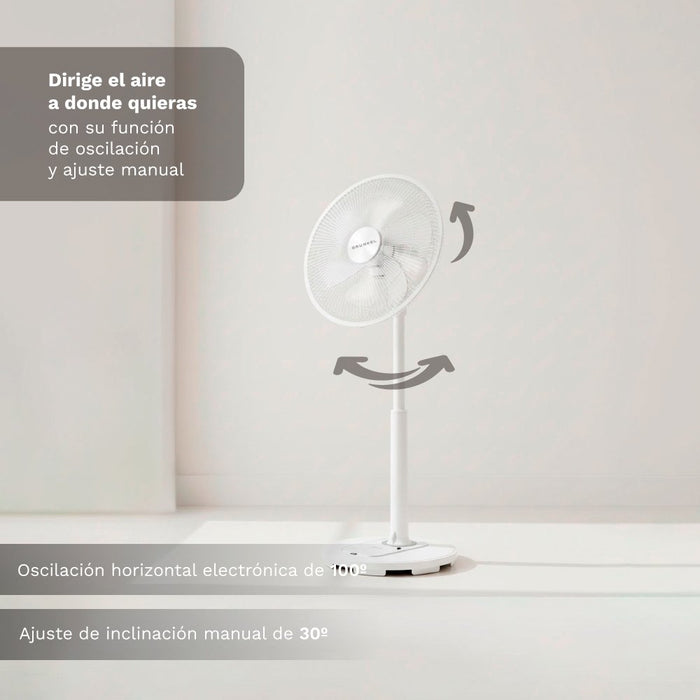 EAN 8426156019529 - Grunkel FS-14T ventilador Blanco imagen 6