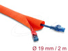 EAN 4043619190195 - DeLOCK 19019 pasacables Naranja 1,9 cm imagen 1