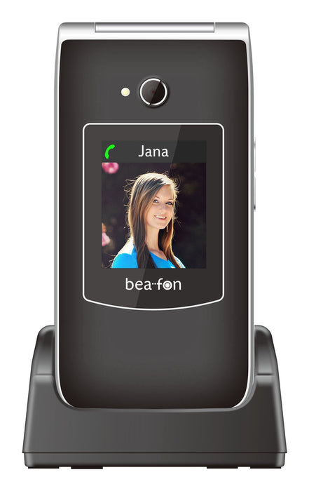 EAN 9120124824557 - Beafon SL645 LTE 7,11 cm (2.8") 120 g Negro, Plata Teléfono para personas mayores imagen 5